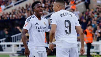 Barcelona rallies to beat Real Madrid 4-3 despite Mbappé hat trick to move closer to La Liga title