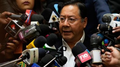 Bolivia’s President Arce, polls slipping, quits 2025 presidential race