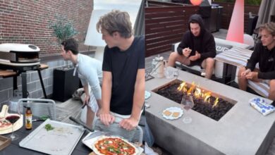 Bruins’ Jeremy Swayman becomes a pizzaiolo for girlfriend Alessandra and her Italian-heritage family on “build your own pizza” night