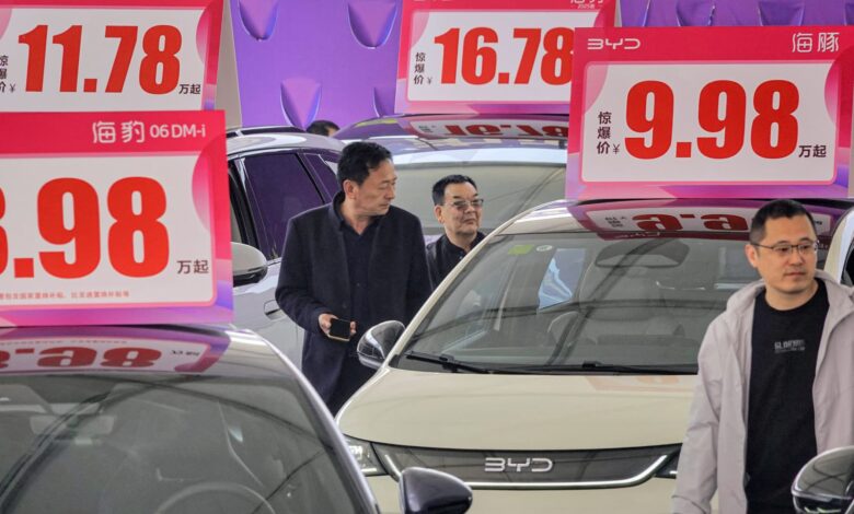 China’s EV price war is heating up. What’s behind the big discounts? China’s EV price war is heating up. What’s behind the big discounts?