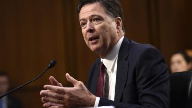 Comey’s cryptic shell post: Letters