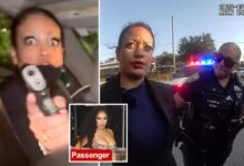 ‘Crazy eyes’ Uber driver who pulled a gun on passenger arrested: cops