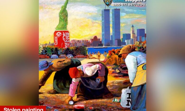 Cultured crook breaks window of Staten Island home, steals 0K painting: cops Cultured crook breaks window of Staten Island home, steals 0K painting: cops