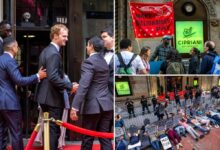 Daniel Penny attends Manhattan Institute fundraiser — where protesters staged a ‘die-in’