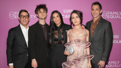 Demi Moore, Nicole Scherzinger at Family Equality’s Night at the Pier Gala