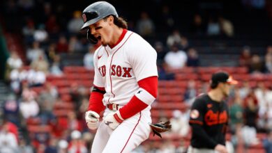 Devers has career-high 8 RBIs, including grand slam in 13-run 8th as Red Sox rout O’s 19-5 in opener