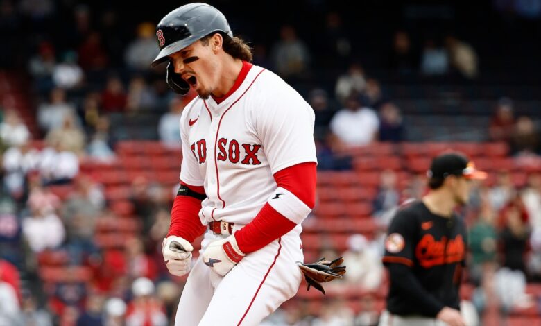 Devers has career-high 8 RBIs, including grand slam in 13-run 8th as Red Sox rout O’s 19-5 in opener Devers has career-high 8 RBIs, including grand slam in 13-run 8th as Red Sox rout O’s 19-5 in opener