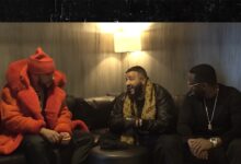 Diddy in Intense Convo With French Montana, DJ Khaled at Super Bowl LII Party, Exclusive Video