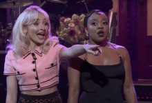Dwyane Wade and Sabrina Carpenter Interrupt SNL Monologue