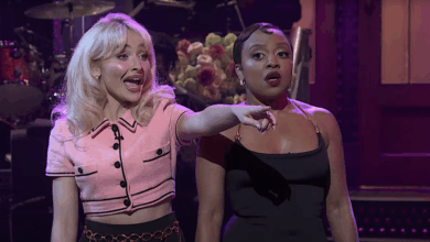 Dwyane Wade and Sabrina Carpenter Interrupt SNL Monologue