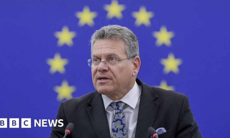 EU calls for US trade deal based on ‘respect’ after Trump’s tariff threats EU calls for US trade deal based on ‘respect’ after Trump’s tariff threats