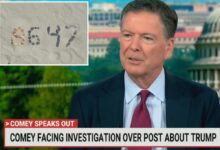 Ex-FBI Director James Comey says he doesn’t expect to be charged over ‘86 47’ Instagram post: ‘Ridiculous’ 