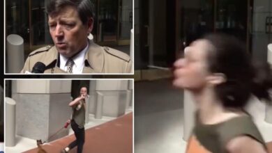 Failed Trump nominee Ed Martin spat on during live TV interview