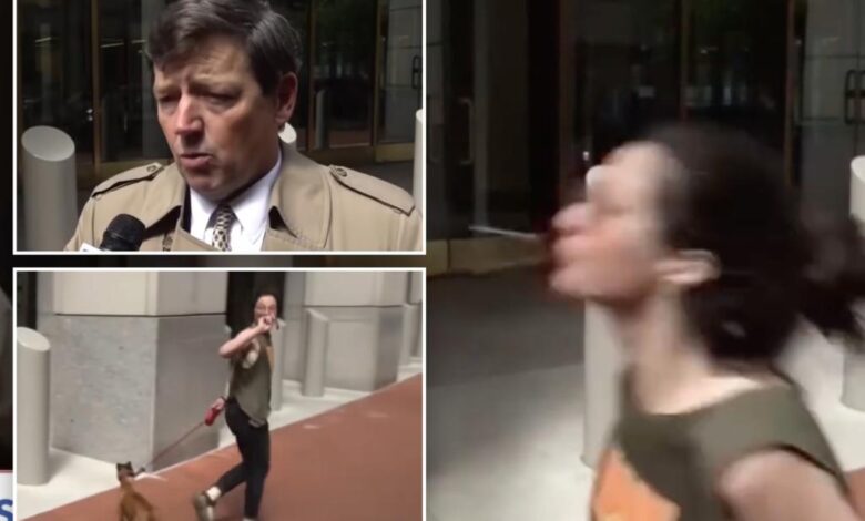 Failed Trump nominee Ed Martin spat on during live TV interview Failed Trump nominee Ed Martin spat on during live TV interview