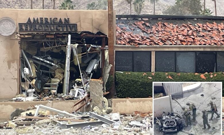 Firefighter and FBI agent risked their lives to save embryos in Palm Springs IVF clinic bombing Firefighter and FBI agent risked their lives to save embryos in Palm Springs IVF clinic bombing