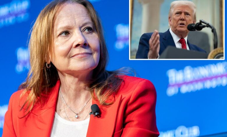 GM CEO Mary Barra backs Trump’s auto tariffs as a tool to help US manufacturers GM CEO Mary Barra backs Trump’s auto tariffs as a tool to help US manufacturers
