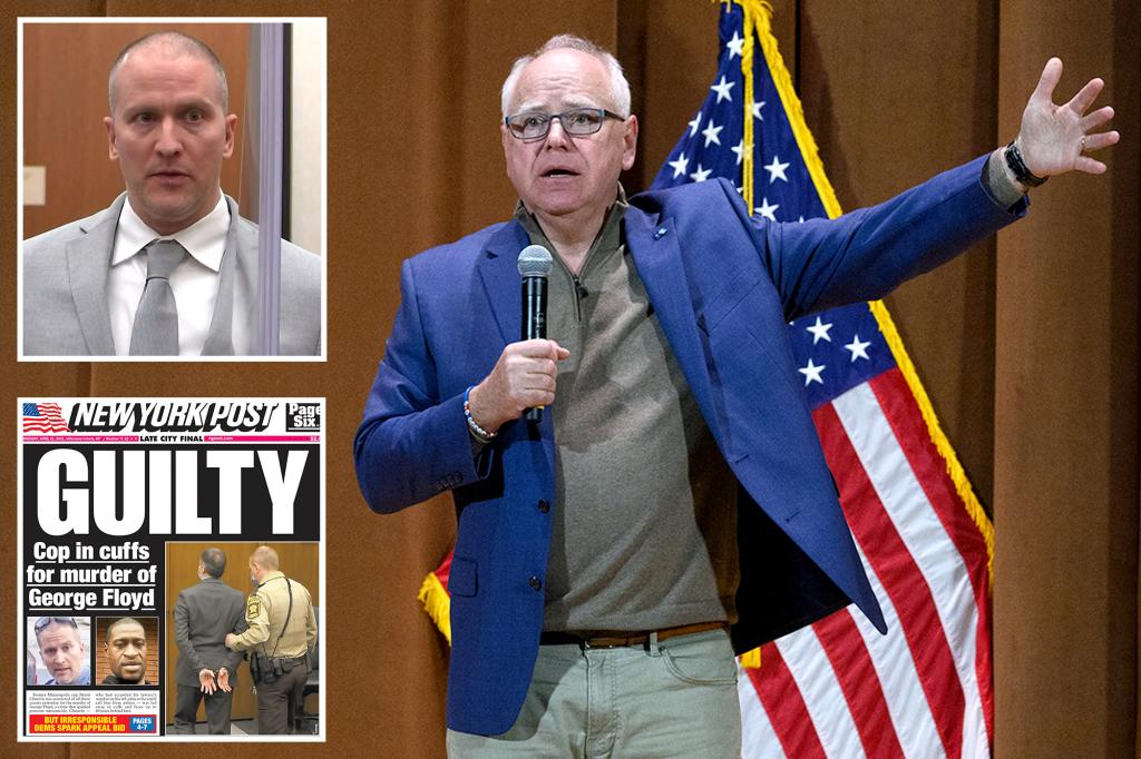 Gov. Tim Walz feeds rumor mill about Derek Chauvin pardon despite denials