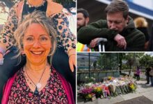 Hallmark star Noel Johansen breaks down as he honors wife killed in Vancouver Filipino festival attack that left 11 dead