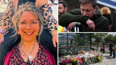 Hallmark star Noel Johansen breaks down as he honors wife killed in Vancouver Filipino festival attack that left 11 dead