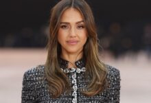Jessica Alba Gets Shoulder Rub From Mystery Man Amid Divorce