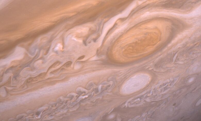 Jupiter was once twice as large as it is today Jupiter was once twice as large as it is today