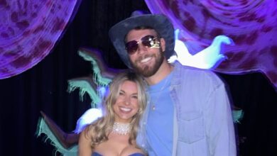Lions’ Brock Wright pops the question to Carley Johnston during Massachusetts outing