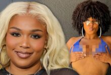 Lizzo Twerks and Holds Grammys in Teeny Bikini, on Video