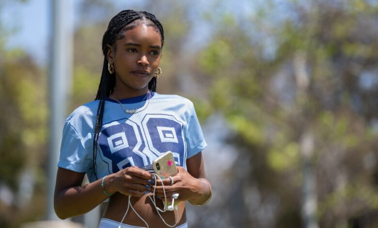 Lovie Simone on the Netflix Romance Lovie Simone on the Netflix Romance