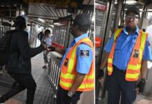MTA subway guards are holding doors open for fare beaters, sleeping on the job