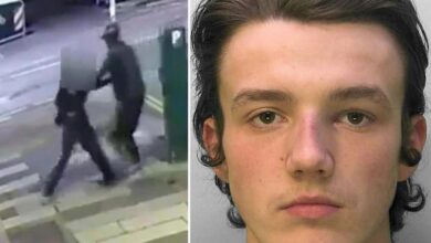 Man snatches woman off street at random caught on video