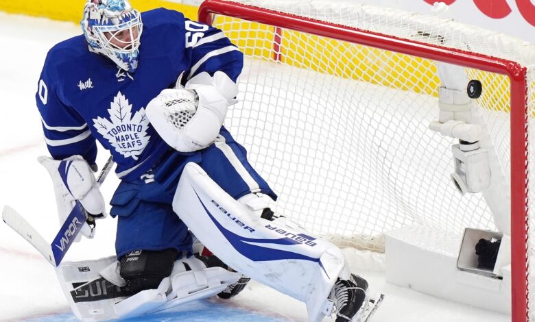 Maple Leafs goaltender Joseph Woll set to start Game 2 against Panthers Maple Leafs goaltender Joseph Woll set to start Game 2 against Panthers