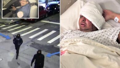 Masked thugs pummel and rob uniformed NYPD housing cop in Bronx and take his gun