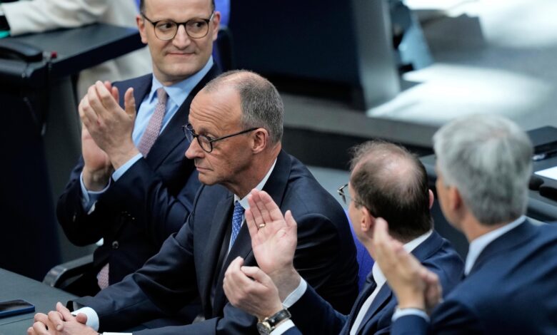Merz’s stumble casts shadow over hopes for rebooting Germany’s struggling economy Merz’s stumble casts shadow over hopes for rebooting Germany’s struggling economy