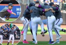 Mets beat up on Rockies as they keep hot streak going