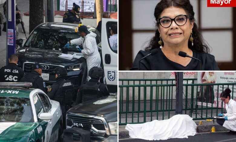 Mexico City’s mayor Clara Brugada personal secretary and adviser both shot dead Mexico City’s mayor Clara Brugada personal secretary and adviser both shot dead