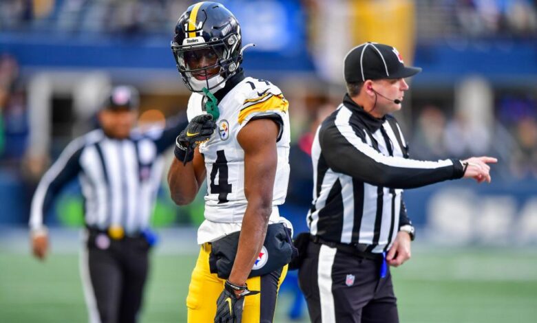 New George Pickens trade rumors with ‘behind the scenes’ drama growing New George Pickens trade rumors with ‘behind the scenes’ drama growing
