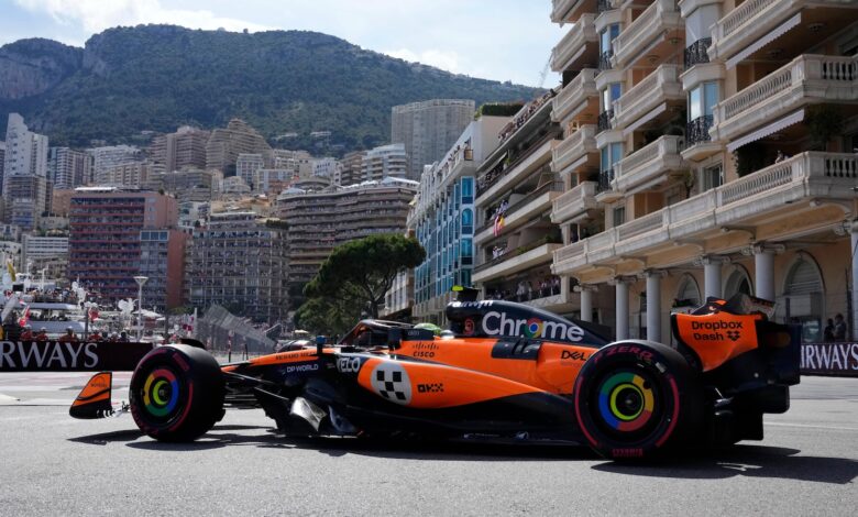 Norris starts on pole for Monaco Grand Prix as Leclerc predicts strategy ‘chaos’ Norris starts on pole for Monaco Grand Prix as Leclerc predicts strategy ‘chaos’