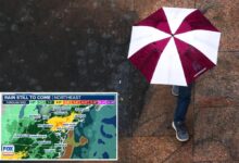 Northeast faces another soggy weekend as stalled storm threatens rain for days