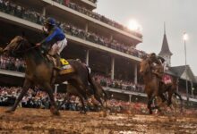 Plans are unclear for Kentucky Derby winner Sovereignty and others with the Preakness 2 weeks away