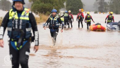 Record floodwaters in eastern Australia leave 4 dead and 1 missing