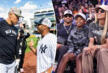 Russell Wilson feeling ‘part of New York now’ as he takes in Knicks playoffs, Subway Series