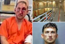 Serial Tesla road-rager Nathaniel Radimak beaten to a bloody pulp in prison after he’s arrested for attacking mom, teen learning how to park