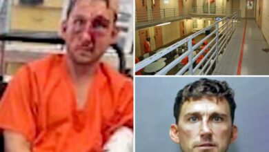 Serial Tesla road-rager Nathaniel Radimak beaten to a bloody pulp in prison after he’s arrested for attacking mom, teen learning how to park