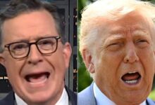 Stephen Colbert Has 2 Revealing Words For Trump About Melania