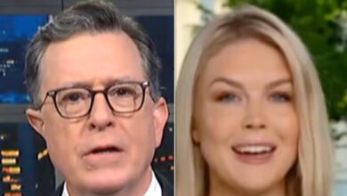 Stephen Colbert ‘Absolutely’ Rips Karoline Leavitt With Just 1 Simple Fashion Statement