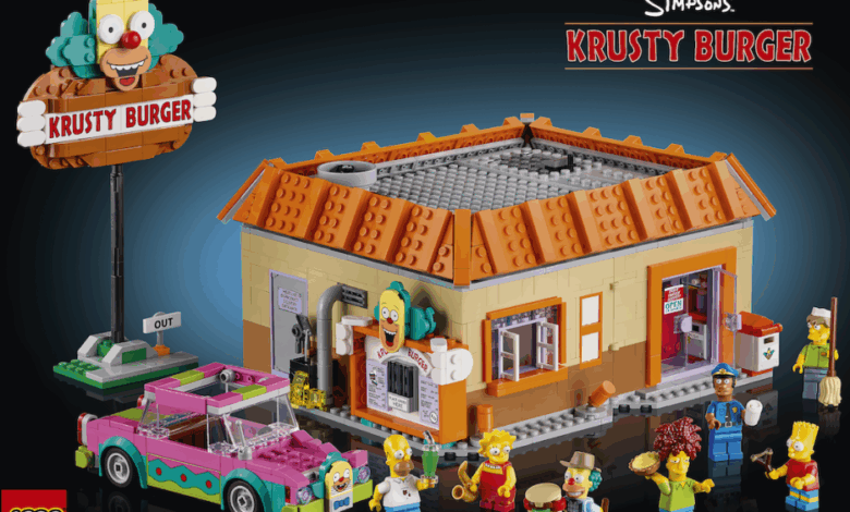 ‘The Simpsons’ and Lego to Release New Krusty Burger Set ‘The Simpsons’ and Lego to Release New Krusty Burger Set