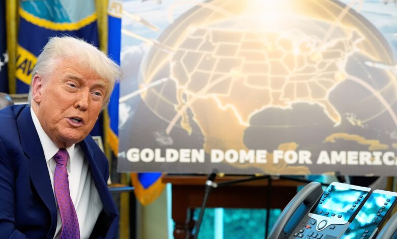 Trump’s ‘Golden Dome’ risks weaponization of space, China says Trump’s ‘Golden Dome’ risks weaponization of space, China says