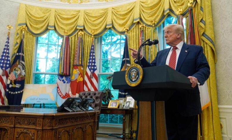 Trump’s tariff hammer looks less mighty than he hoped Trump’s tariff hammer looks less mighty than he hoped