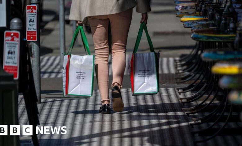 US economy shrinks as firms import more ahead of tariffs