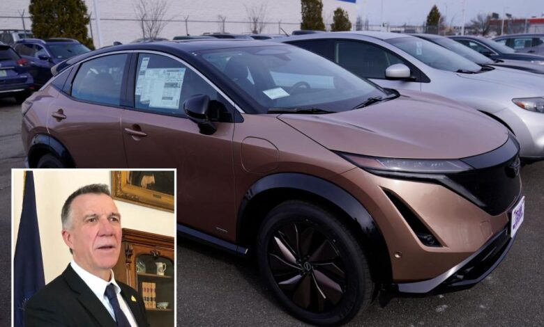 Vermont halts electric vehicle requirements as governor says ‘current goals’ not realistic Vermont halts electric vehicle requirements as governor says ‘current goals’ not realistic
